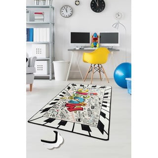 Tappeto antiscivolo per bambini , 100 x 160 cm Music - Conceptum Hypnose