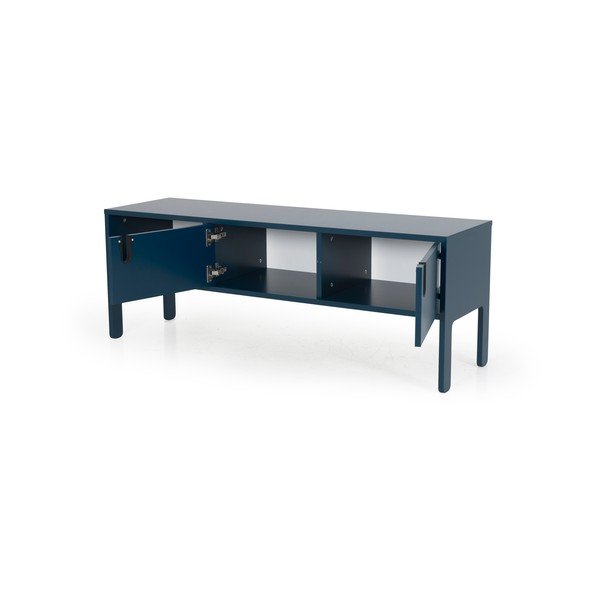 Tavolo TV blu petrolio, larghezza 137 cm Uno - Tenzo-image-3