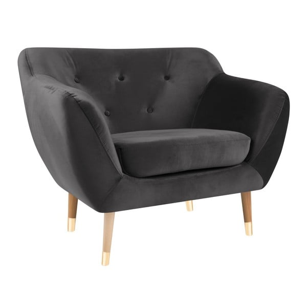 Poltrona Amelie grigia - Mazzini Sofas-image-4