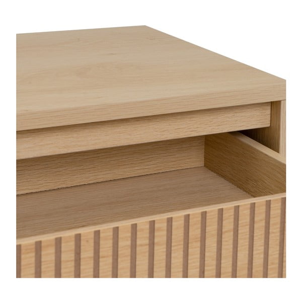 Tavolo consolle di colore naturale 30x100 cm Iona – Casa Selección-image-2