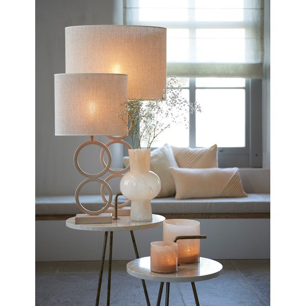 Lampada da tavolo beige base 51 cm Stelios - Light & Living-image-1