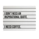 Tappetino per banco da lavoro Coffee - Really Nice Things