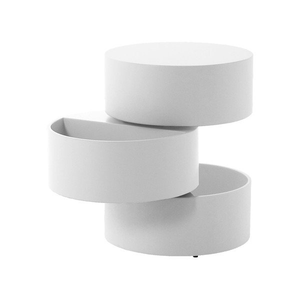 Tavolino bianco , ⌀ 40 cm Pop - Actona