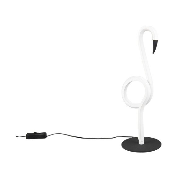 Lampada da tavolo bianca (altezza totale 35 cm) Ingo – Reality-image-1