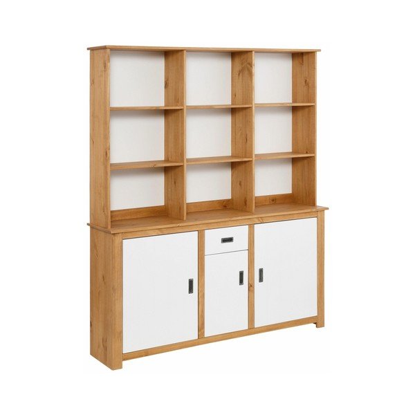 Credenza bianca e marrone Ariel - Støraa