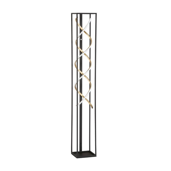 Lampada da terra a LED nera dimmerabile  (altezza 140 cm) Gil - Fischer & Honsel