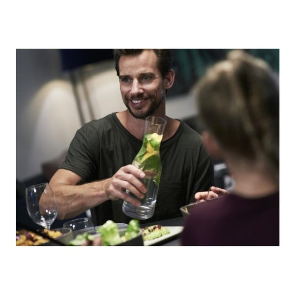 Decanter in vetro bianco da 1,2 l Fluidum - Bitz-image-4