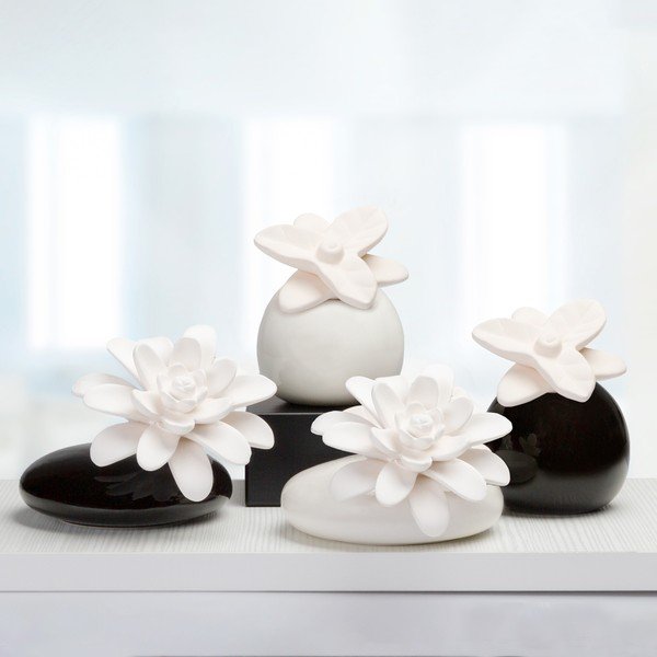 Diffusore in ceramica bianca al profumo di vaniglia Boles d'olor Flor de Vainilla - Boles d'olor-image-3