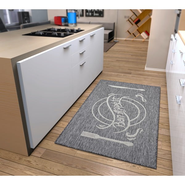 Tappeto greige 92x150 cm Cucina – Hanse Home-image-1