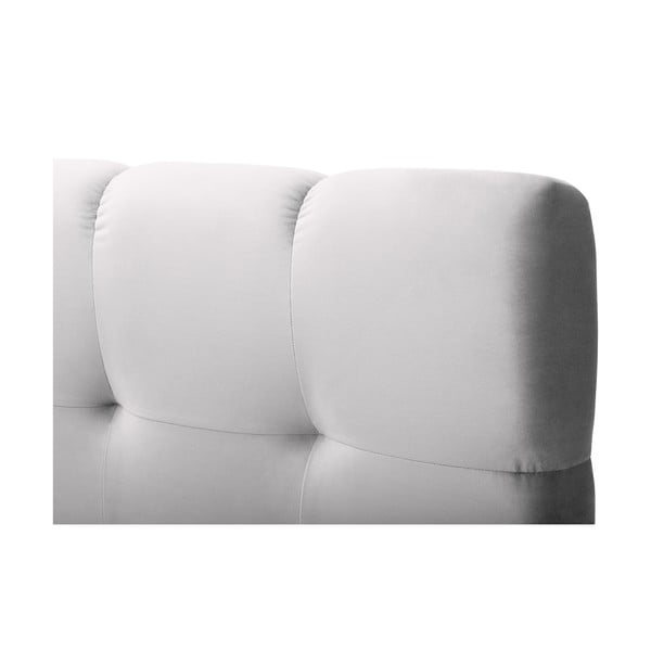 Letto boxspring grigio chiaro con contenitore 180x200 cm Bali - Cosmopolitan Design-image-4