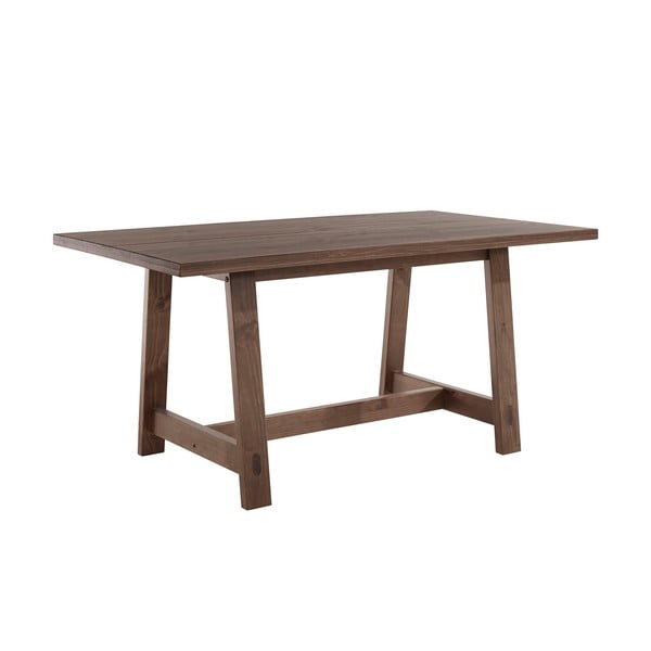 Tavolo da pranzo in legno di pino marrone 90x160 cm Derby - Støraa-image-1