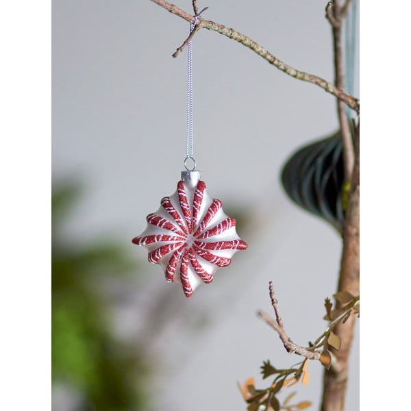 Decorazione per albero di natale in vetro 9 cm Candy – Bloomingville-image-1