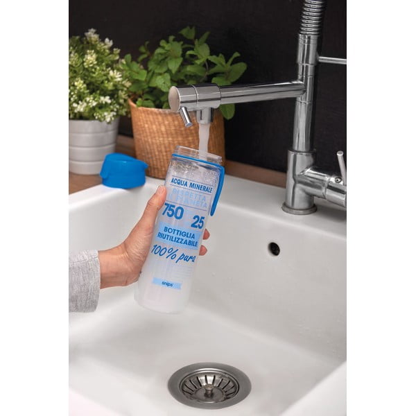 Borraccia bianca e blu, 0,75 l - Snips-image-1