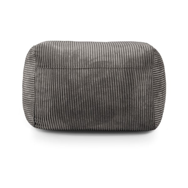 Puof a sacco viola con rivestimento in velluto a coste Plus 70 Lounge – SLOWDOWN-image-2