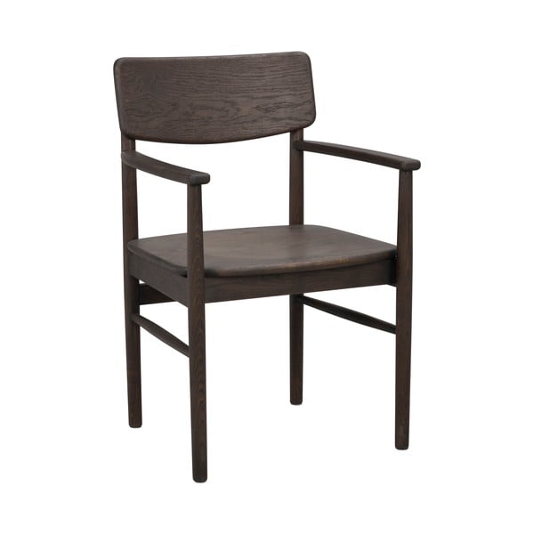 Set di sedie da pranzo marrone scuro in rovere 2 pz Maidstone - Rowico