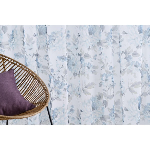 Tenda bianco-blu 300x260 cm Elsa - Mendola Fabrics-image-2