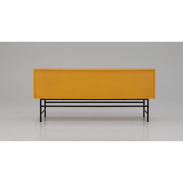 Cassettiera bassa gialla 158x68 cm Cocktail - Tenzo-image-1