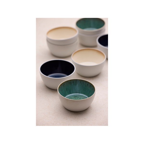 Ciotolina bianca/verde in gres 400 ml Gastro White/Green – Bitz-image-4