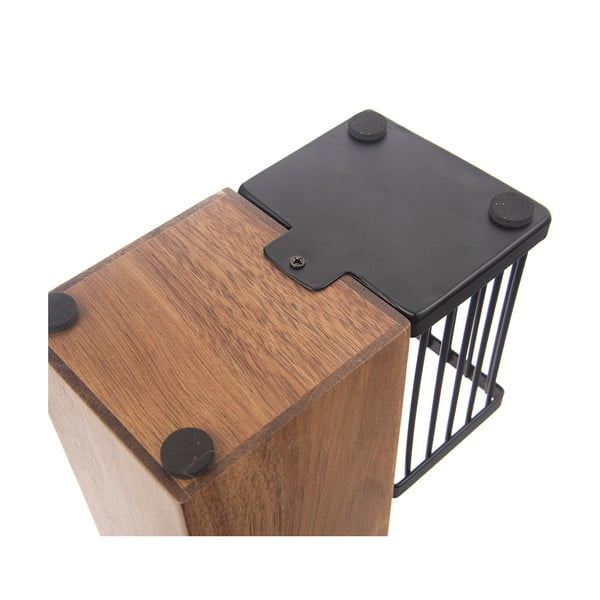 Set di coltelli in acciaio inox con supporto 5 pezzi - Orion-image-3