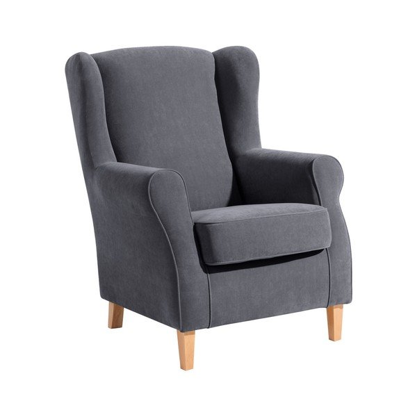 Poltrona Lorris grigio antracite - Max Winzer
