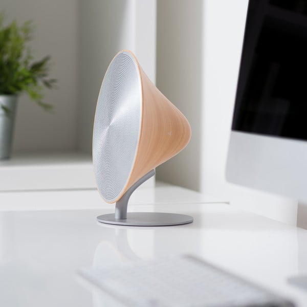 Altoparlante bluetooth grande Halo grigio-marrone Halo One - Gingko-image-1