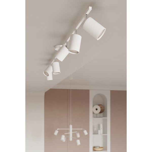 Lampadario bianco in metallo Virta – Sollux-image-2