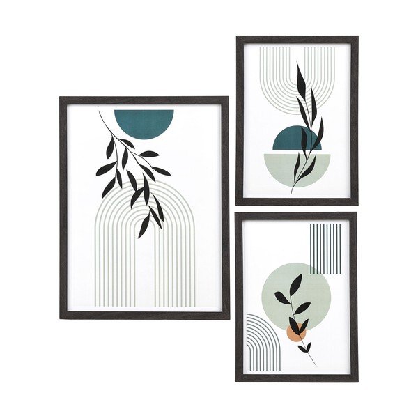 Cornici in set nere da appendere 3 pz 30x40 cm Aspen – House Nordic