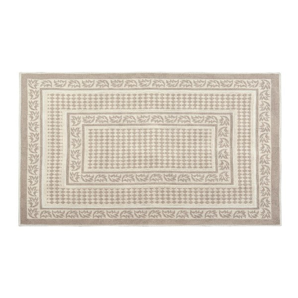 Tappeto in cotone crema Regi, 80 x 150 cm - Floorist-image-2