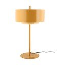 Lampada da tavolo giallo ocra in metallo (altezza totale 50 cm) Grato Anillo – Leitmotiv