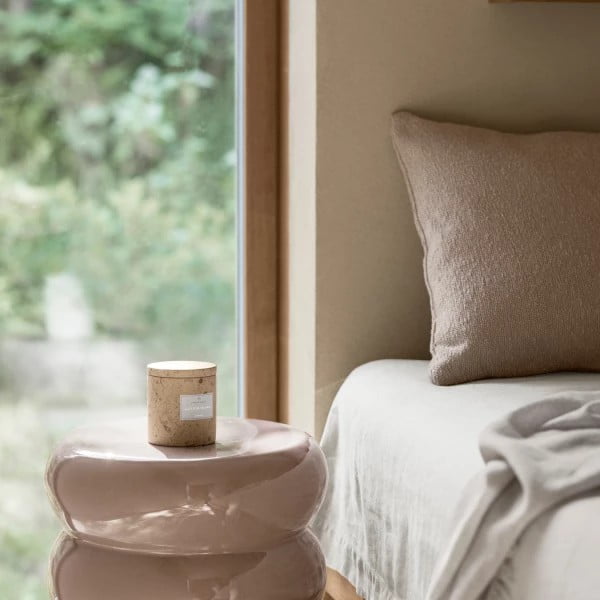 Tavolino rotondo in ceramica ø 34 cm Toru - Blomus-image-1