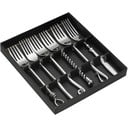 Set di 6 forchette in acciaio inox in confezione regalo Forgiato - Jean Dubost