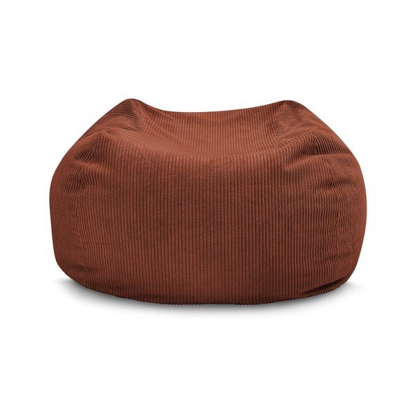 Puof a sacco color mattone Voltaire – Bobochic Paris-image-1