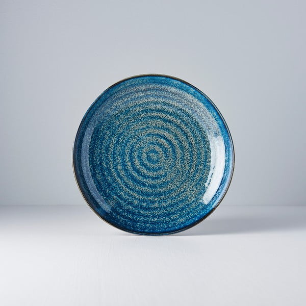 Piatto in ceramica blu, ø 23 cm Indigo - MIJ-image-3