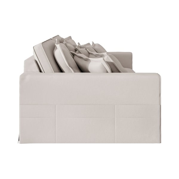 Divano color crema 236 cm Nora – Ropez-image-4