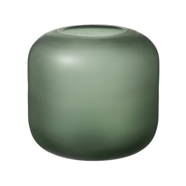 Vaso in vetro verde fatto a mano - Blomus