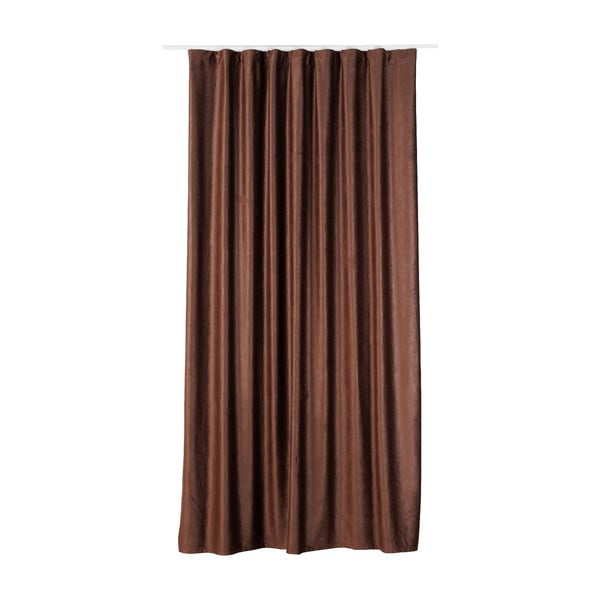 Tenda in velluto marrone 140x260 cm Roma - Mendola Fabrics