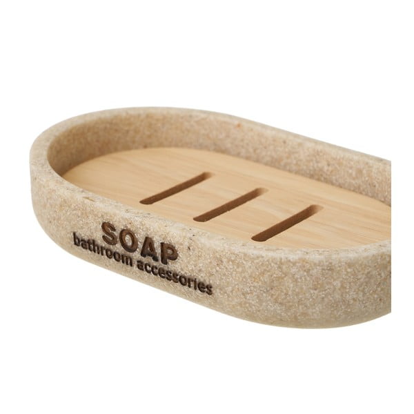 Set accessori bagno beige - Casa Selección-image-2