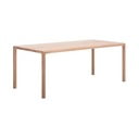 Tavolo da pranzo in rovere massiccio 90x200 cm Derven – Gazzda