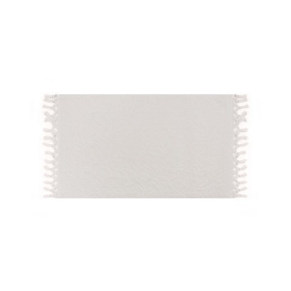 Set di due asciugamani bianchi Bohème, 90 x 50 cm - Foutastic-image-3