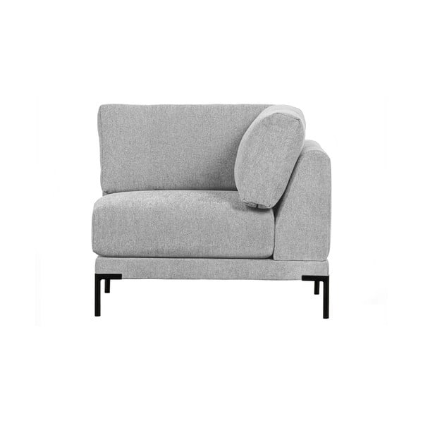 Modulo divano variabile grigio chiaro Couple - WOOOD