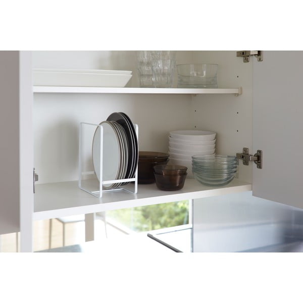 Portapiatti Yamazaki bianco Tower - YAMAZAKI-image-2