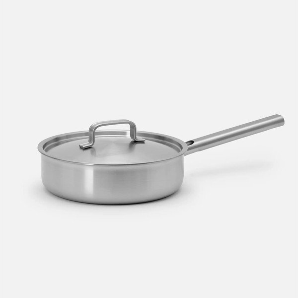Padella in acciaio inox con coperchio ø 24 cm Lucca 4.0 – FABINI