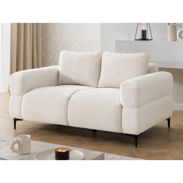 Divano bianco 154 cm Helio – Ropez-image-2