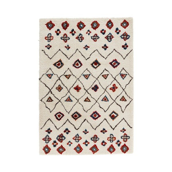 Krémovočervený koberec Mint Rugs Allure Ronno Creme, 200 x 290 cm