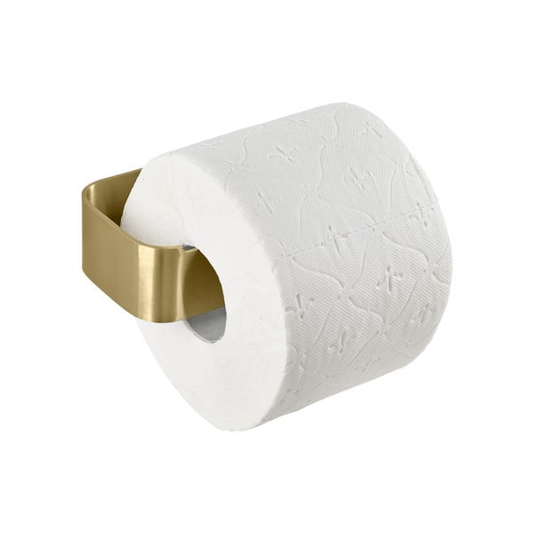 Porta carta igienica da parete color ottone in acciaio inox Ume Brass – Zone