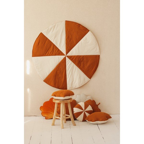 Coperta per bambini marrone e beige Caramel Circus - Moi Mili-image-4