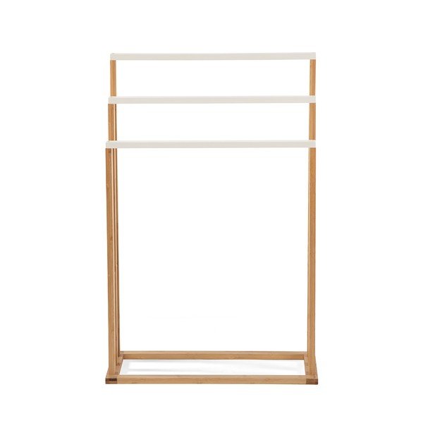 Stand portasciugamani di colore naturale in bambù Nivo – Bonami Essentials-image-2