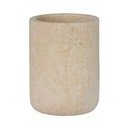 Coppa in marmo color crema per spazzolini da denti Marble - Mette Ditmer Denmark