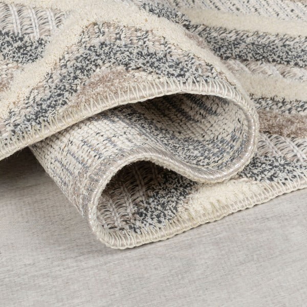 Tappeto greige lavabile 78x150 cm Beckett – Flair Rugs-image-2