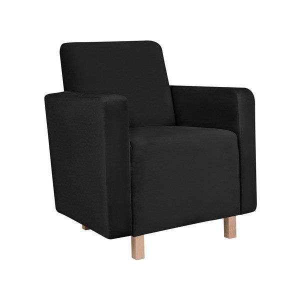 Černé křeslo Kooko Home Massimo